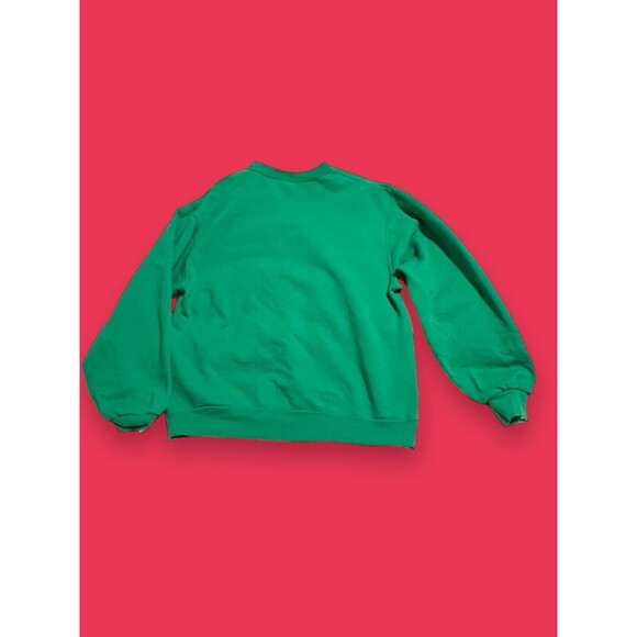 Hipster Reindeer Ugly Christmas Sweatshirt Size M Medium Unisex Holiday Funny - Picture 6 of 7